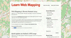 Desktop Screenshot of learnwebmapping.com